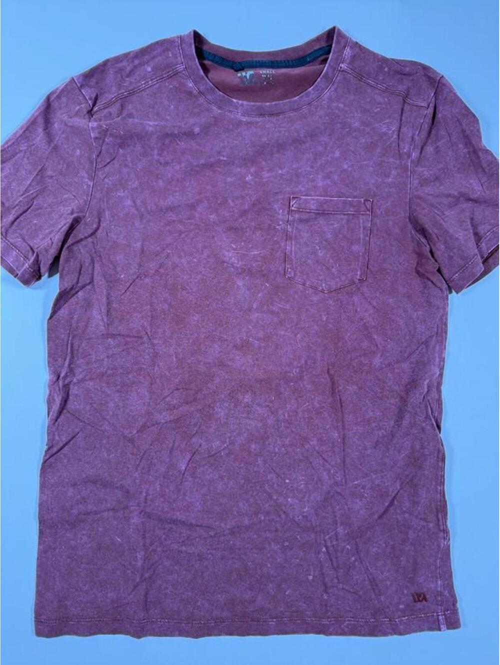 Under Armour Men's Small Maroon Pocket T-Shirt